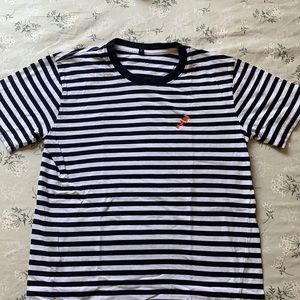 ✿❀Basic striped tee with Zzz patch❀✿